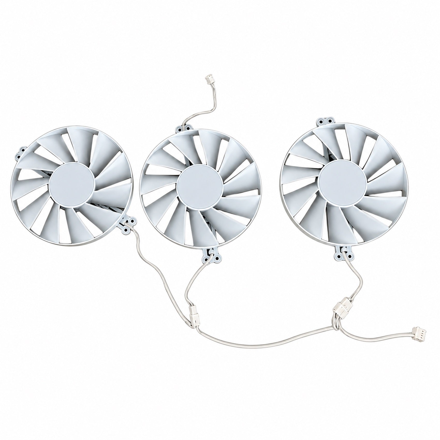 XFX Swift AMD Radeon RX 9070 XT White Triple Fan Gaming Edition