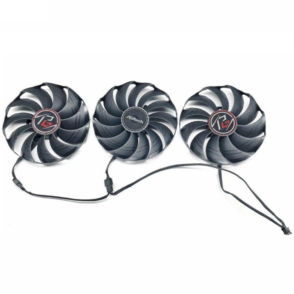 ASRock AMD Radeon RX 7700 XT, 7800 XT, 7900 XT, 7900 XTX Phantom Gaming Fan Replacement