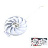 ASUS Dual GeForce RTX 4060, 4060 Ti White GPU Fan and Shroud Replacement