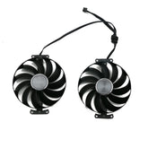 ASUS Dual GeForce RTX 7700 XT, 7800 XT, 7900 GRE OC GPU Fan Replacement