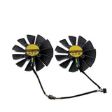 ASUS Strix R9 280, 285, 380, 380X, GTX 780, 970, 980 Fan Replacement
