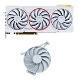 ASUS TUF Gaming GeForce RTX 4070 Ti SUPER White OC GPU Fan Replacement