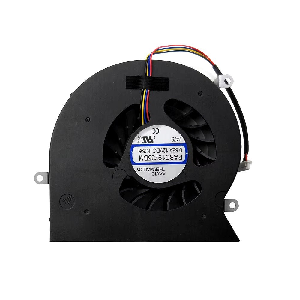 CPU Fan Replacement for MSI GT62, MS - 16L, Terrans Force Series Model PABD19735BM