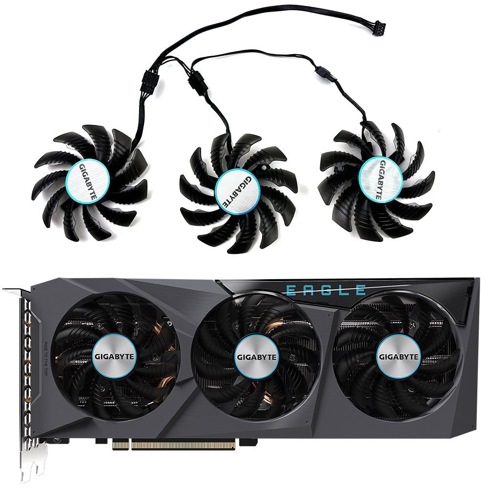 Gigabyte Radeon RX 6600, 6700 XT EAGLE Fan Replacement