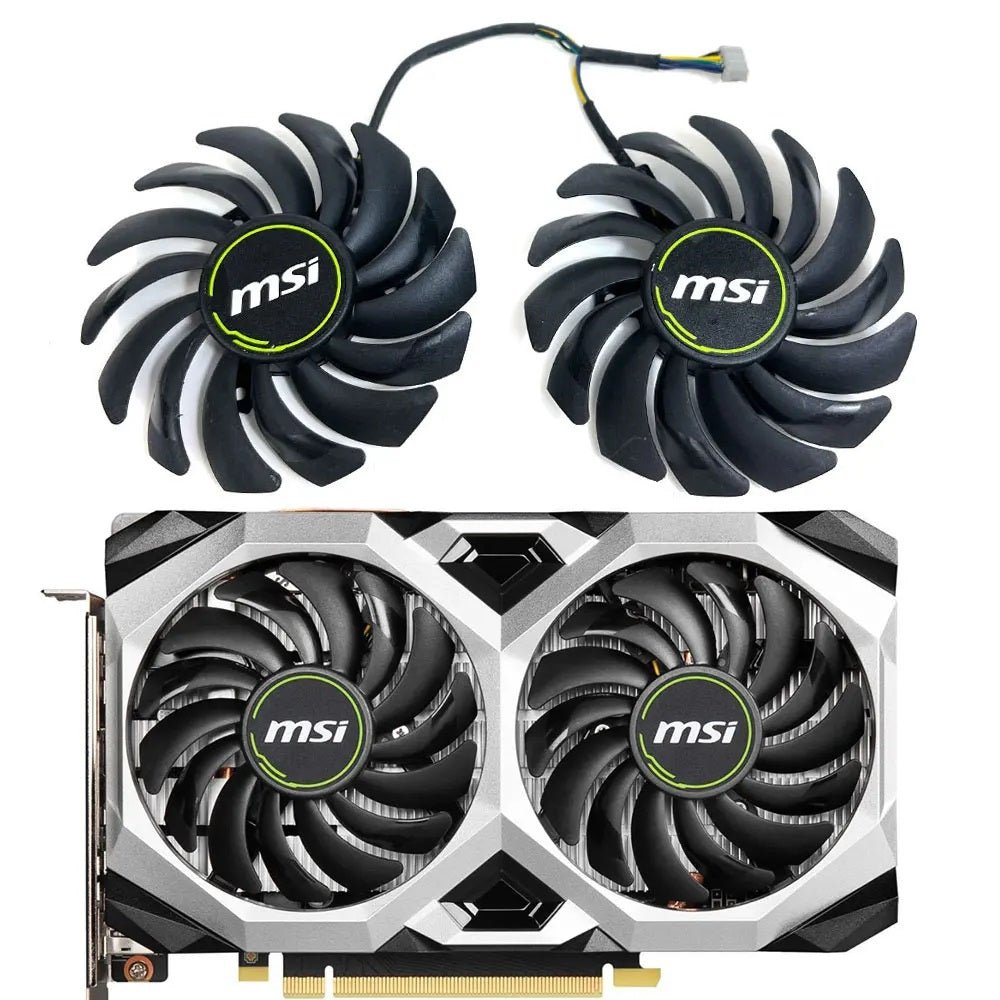 MSI GeForce GTX 1660, 1660 SUPER 1660Ti 2060 VENTUS XS OC Fan Replacement