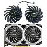MSI GeForce GTX 1660, 1660 SUPER 1660Ti 2060 VENTUS XS OC Fan Replacement