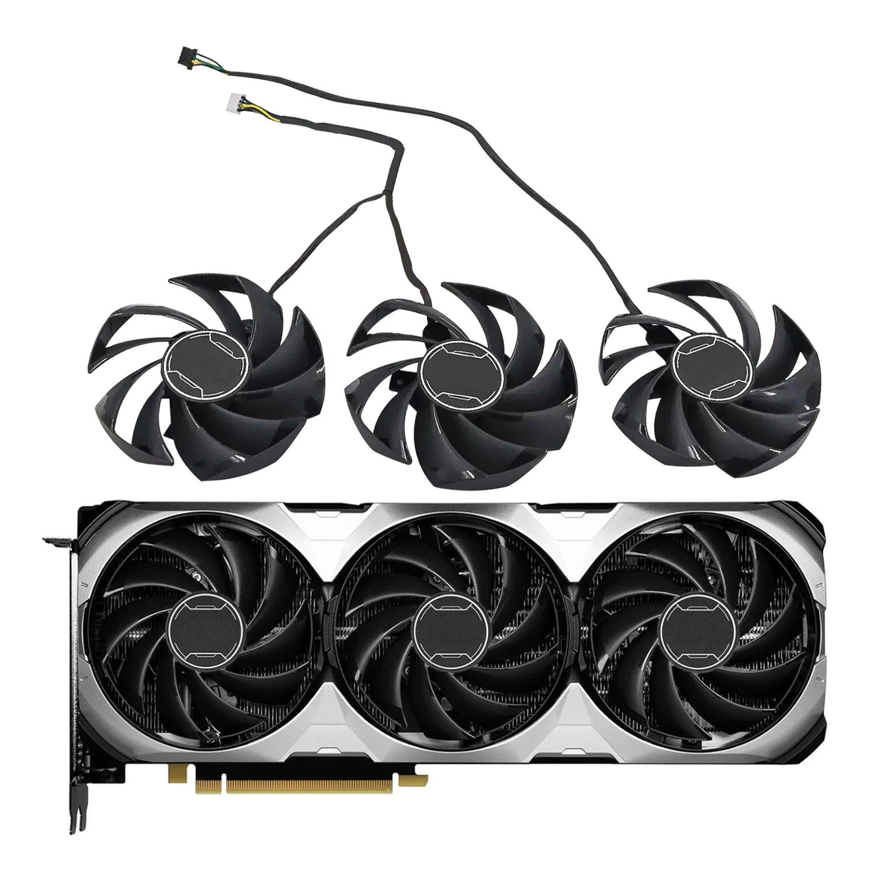 MSI GeForce RTX 4060, 4060 Ti VENTUS 3X Fan Replacement