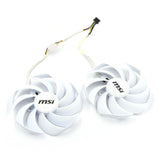 MSI GeForce RTX 4070, 4070 Super Ventus White GPU Fan Replacement