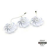 MSI GeForce RTX 4080, 4080 Super Gaming X SLIM White GPU Fan and Shroud Replacement