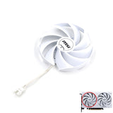 MSI GeForce RTX 5060 VENTUS 2X White GPU Fan & Shroud Replacement