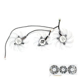 PowerColor Hellhound RX 6700 XT Fan & Shroud Replacement – Black & Spectral White