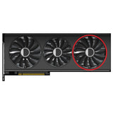 XFX Speedster QICK 319 Radeon RX 7700 XT Black Edition GPU Fan Replacement