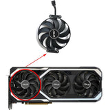 ASUS GeForce RTX 3060 Ti 3070 MEGALODON GAMING Fan Replacement