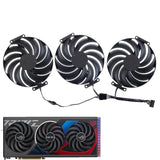 ASUS ROG STRIX RTX 4070, 4070TI 12G GAMING GDDR6X OC Fan Replacement