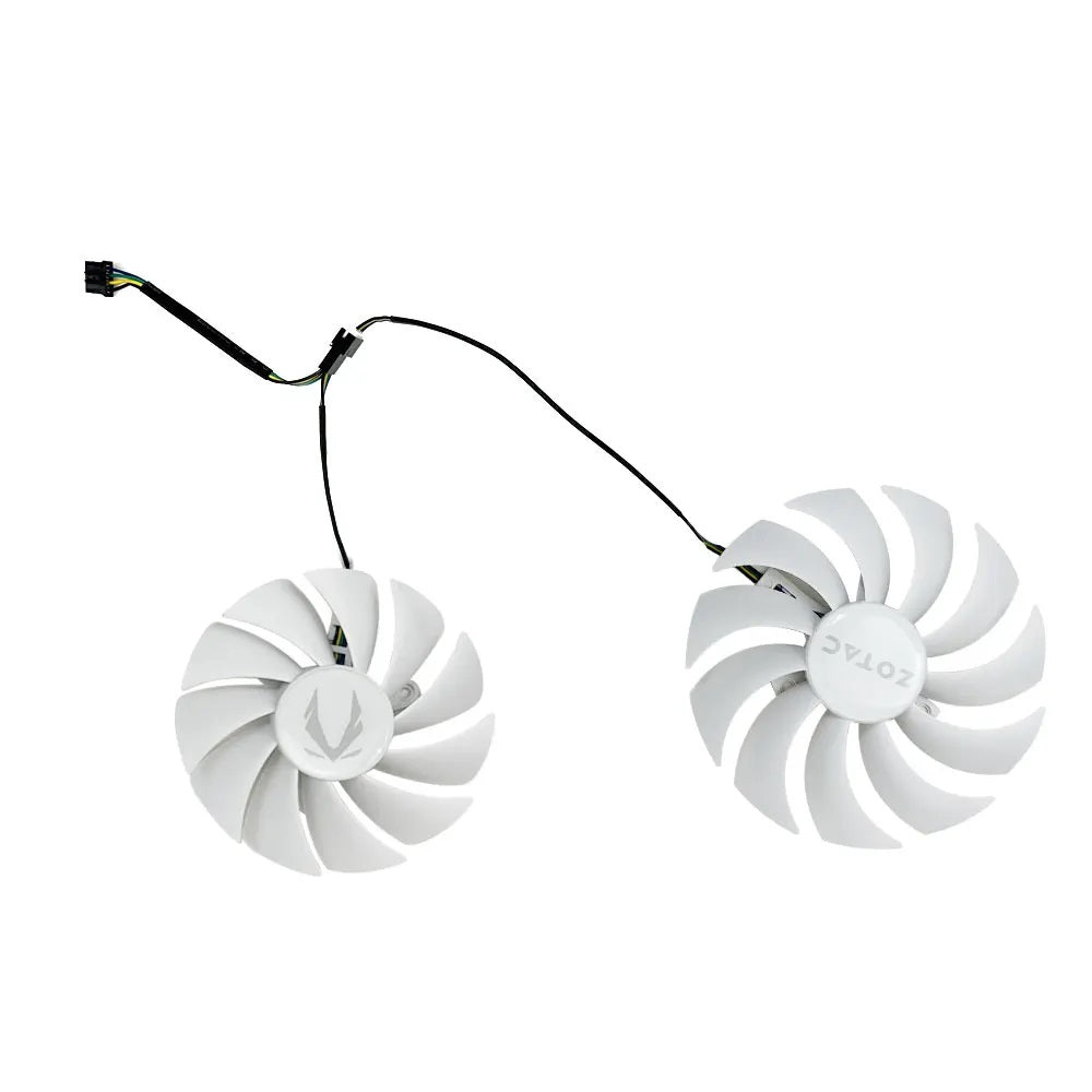 ZOTAC GAMING RTX 3060, 3060 Ti AMP, RTX 3070, 3070 Ti Twin Edge White GPU Fan Replacement