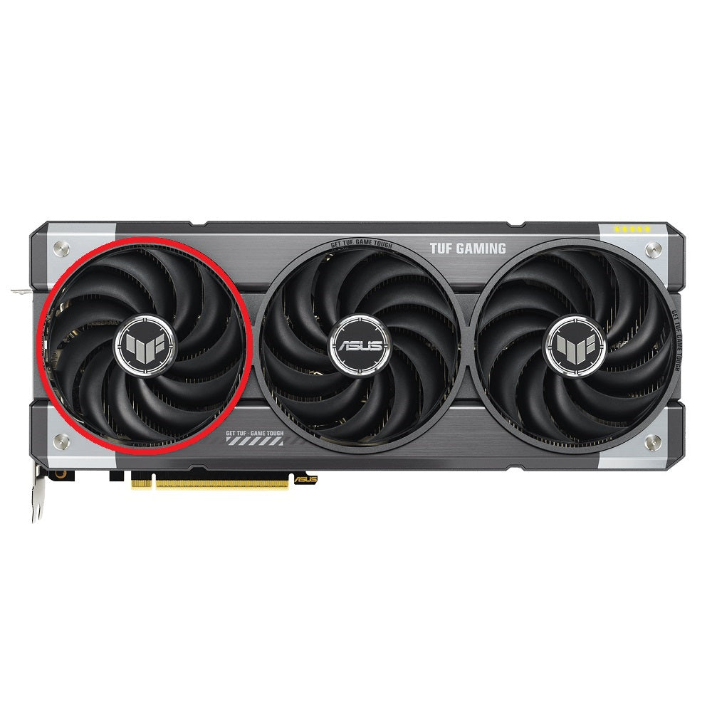 ASUS TUF Gaming GeForce RTX 5070 OC Edition 12GB GDDR7 Fan Replacement