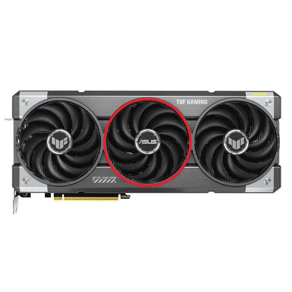 ASUS TUF Gaming GeForce RTX 5070 Ti 16GB GDDR7 Fan Replacement