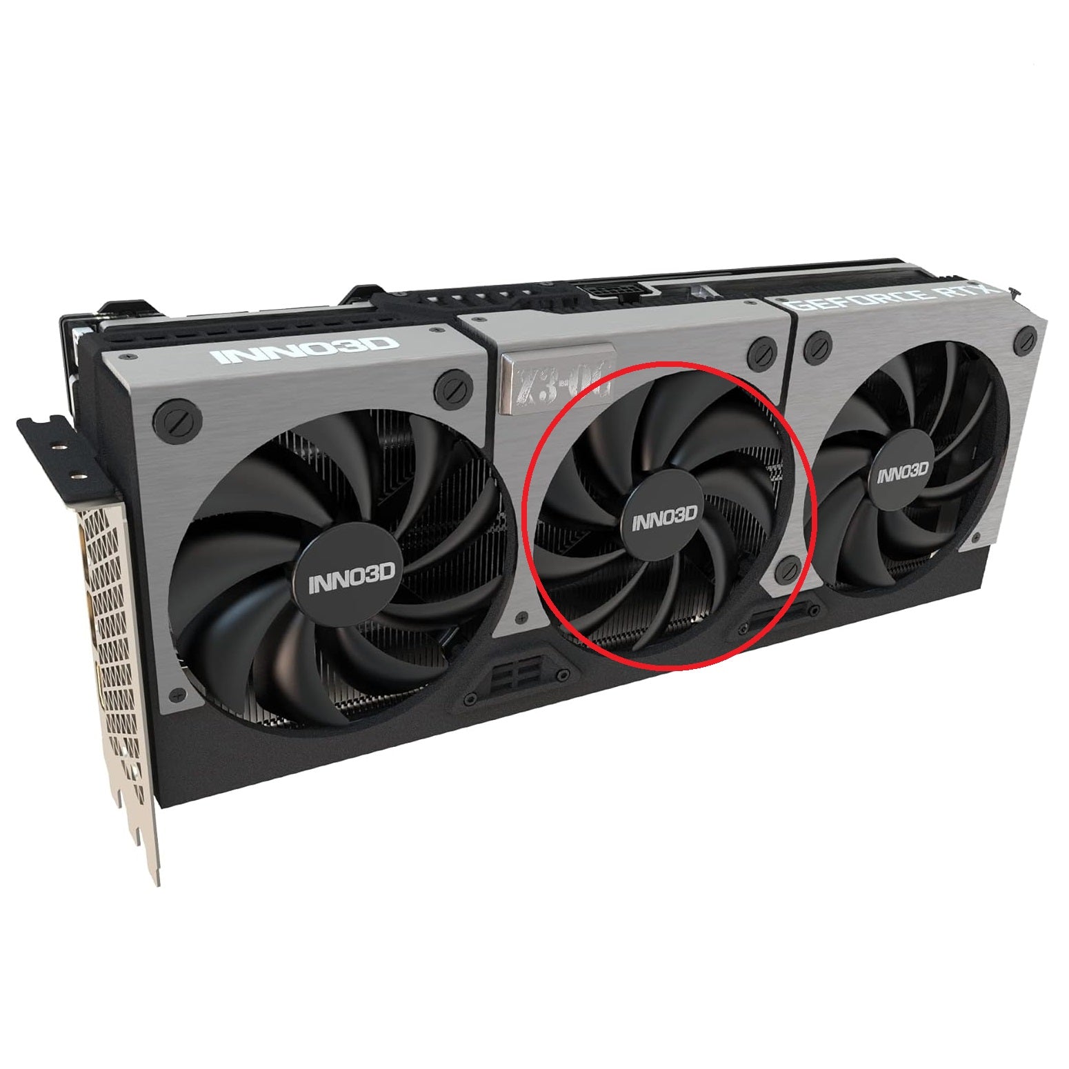 INNO3D GeForce RTX 4080 SUPER X3 OC Fan Replacement