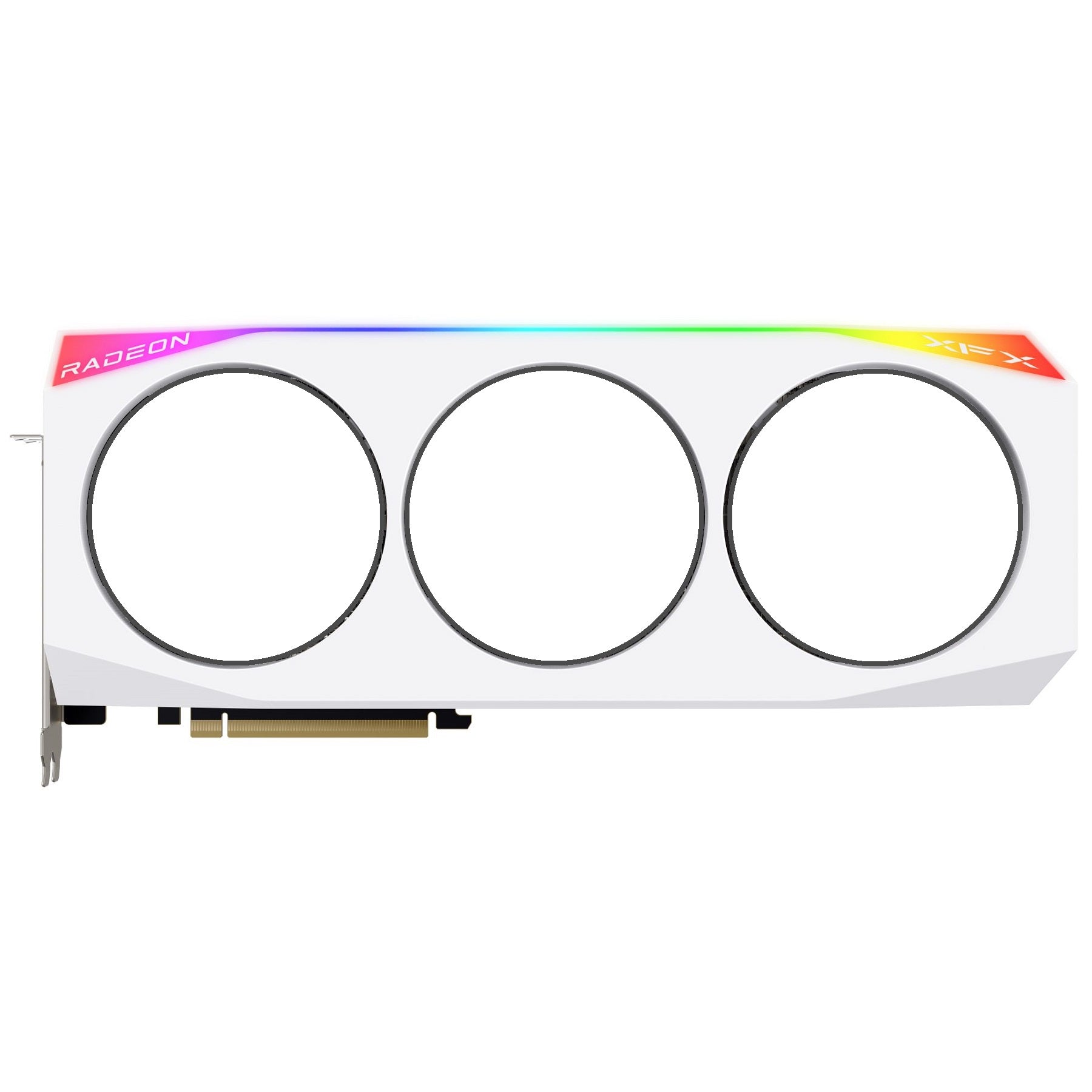 XFX Mercury AMD Radeon RX 9070 XT OC White Gaming Edition GPU Shroud