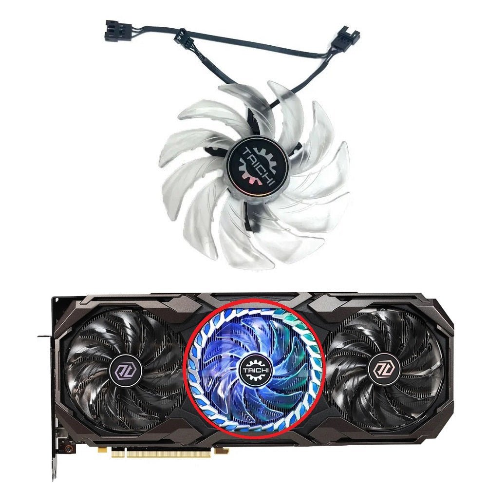 ASRock AMD Radeon RX 6800 XT TAICHI X GPU Fan Replacement