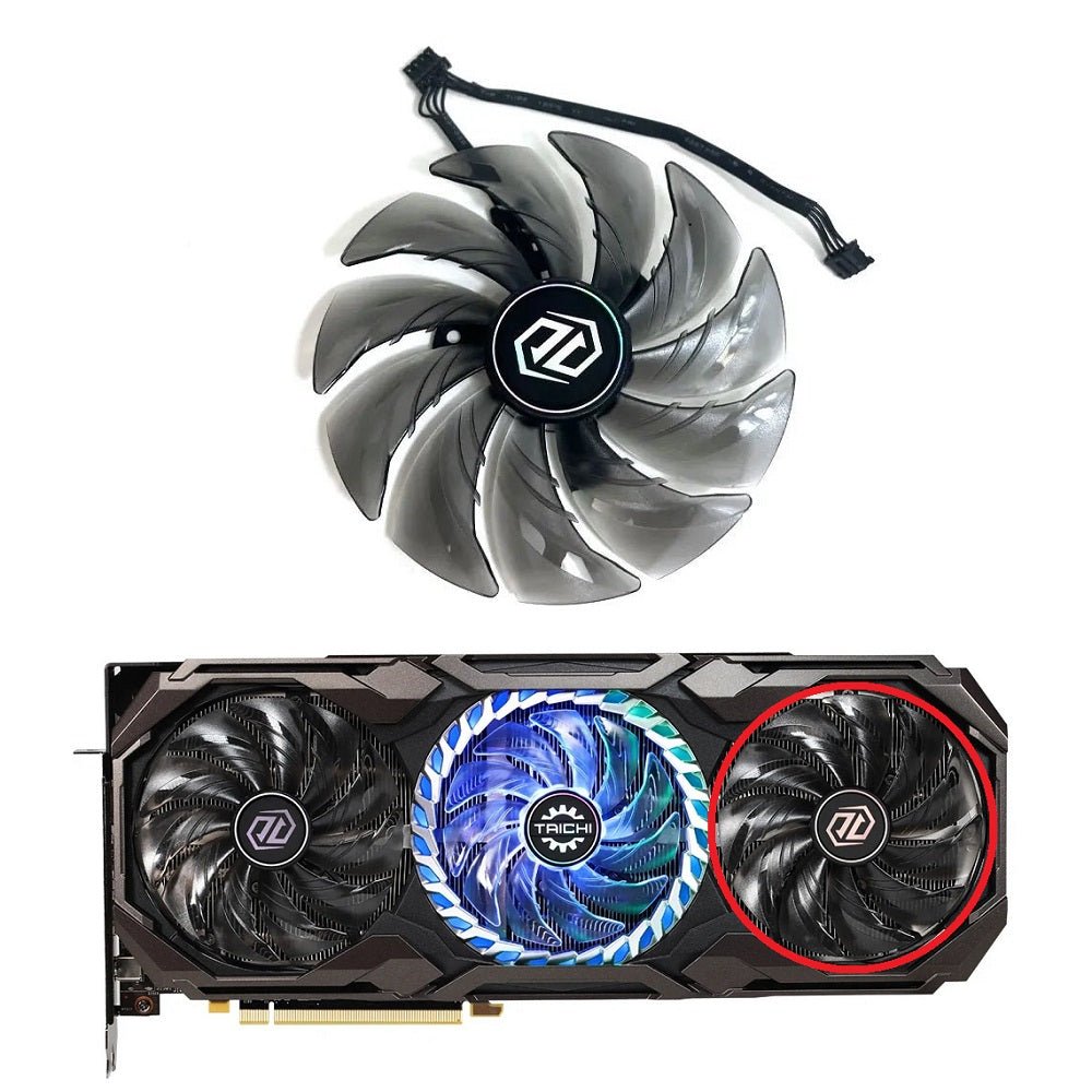 ASRock AMD Radeon RX 6800 XT TAICHI X GPU Fan Replacement