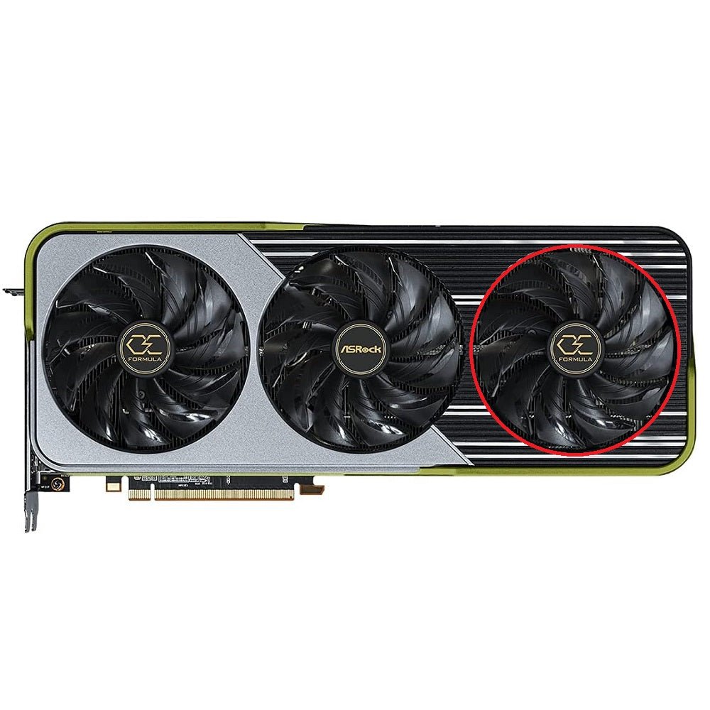 ASRock AMD Radeon RX 6900 XT OC Formula GPU Fan Replacement