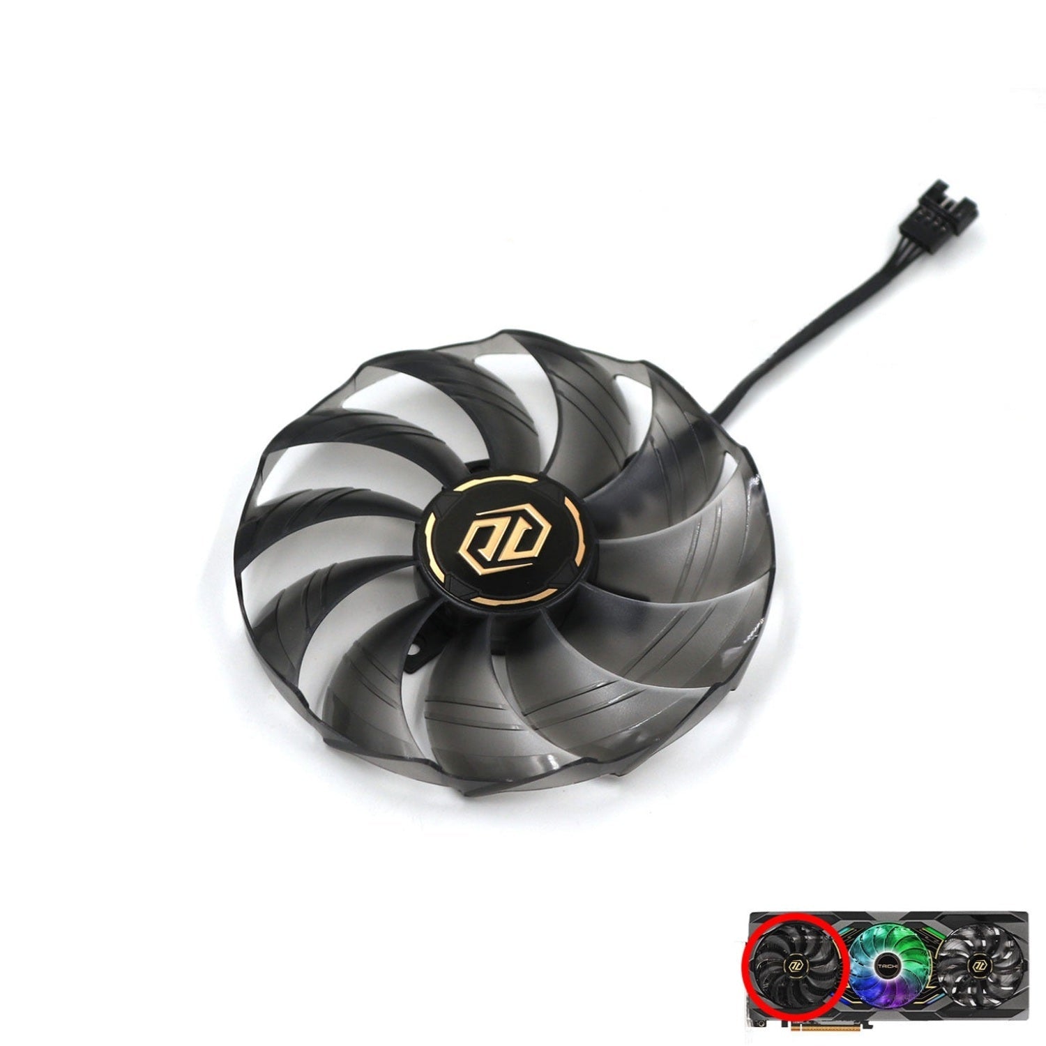 ASRock AMD Radeon RX 9070 XT Taichi Fan Replacement