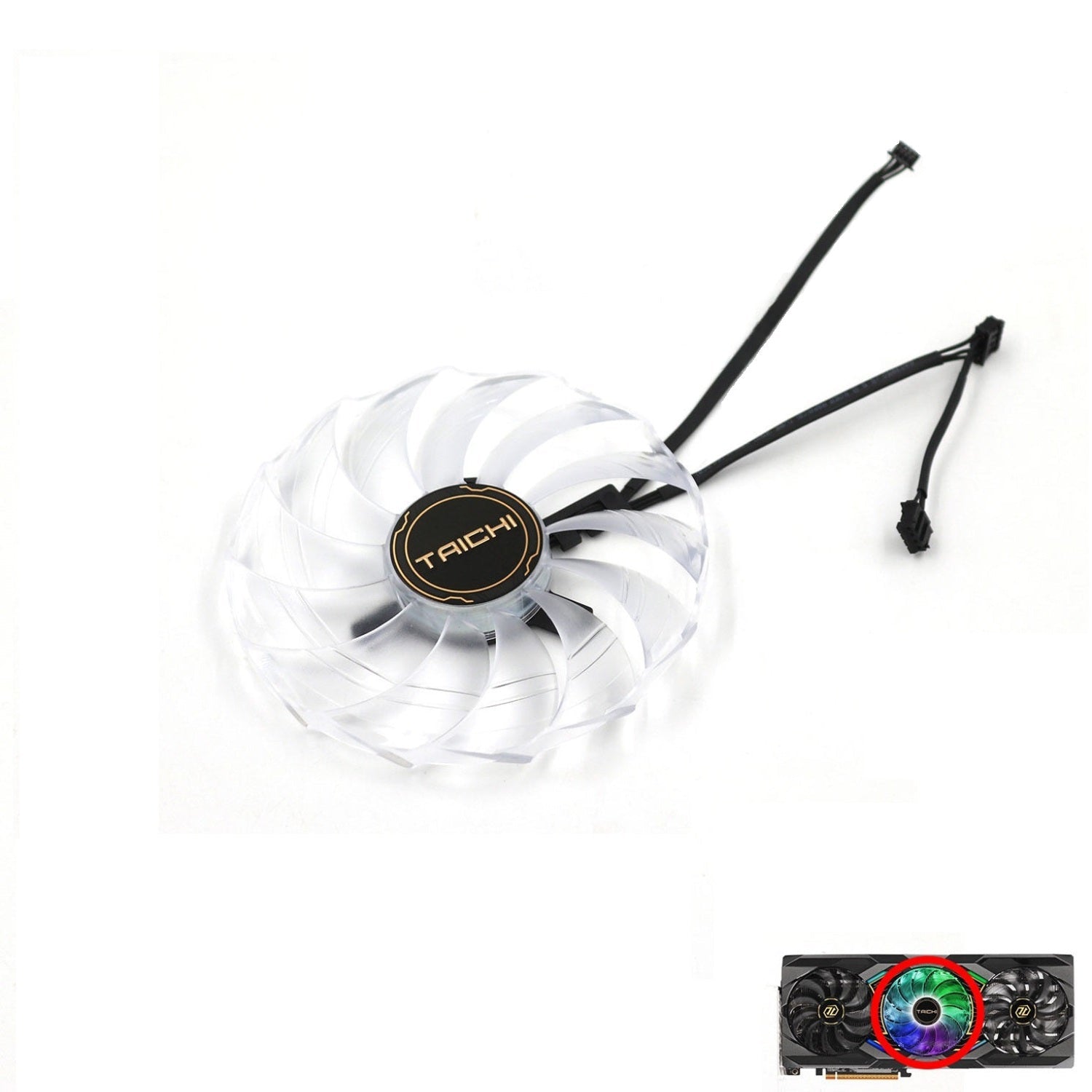 ASRock AMD Radeon RX 9070 XT Taichi Fan Replacement