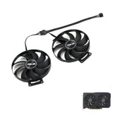 ASUS Dual Radeon RX 7600 V2 OC Edition GPU Fan Replacement