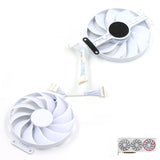 ASUS Prime Radeon RX 9070 XT White GPU Fan and Shroud Replacement