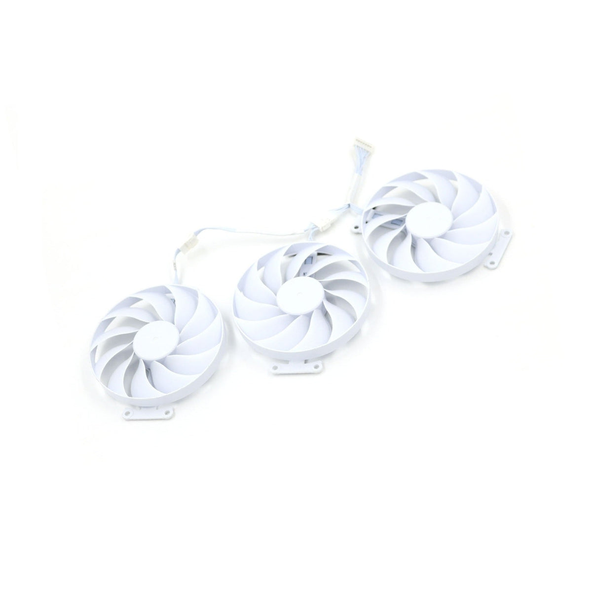ASUS Prime Radeon RX 9070 XT White GPU Fan and Shroud Replacement