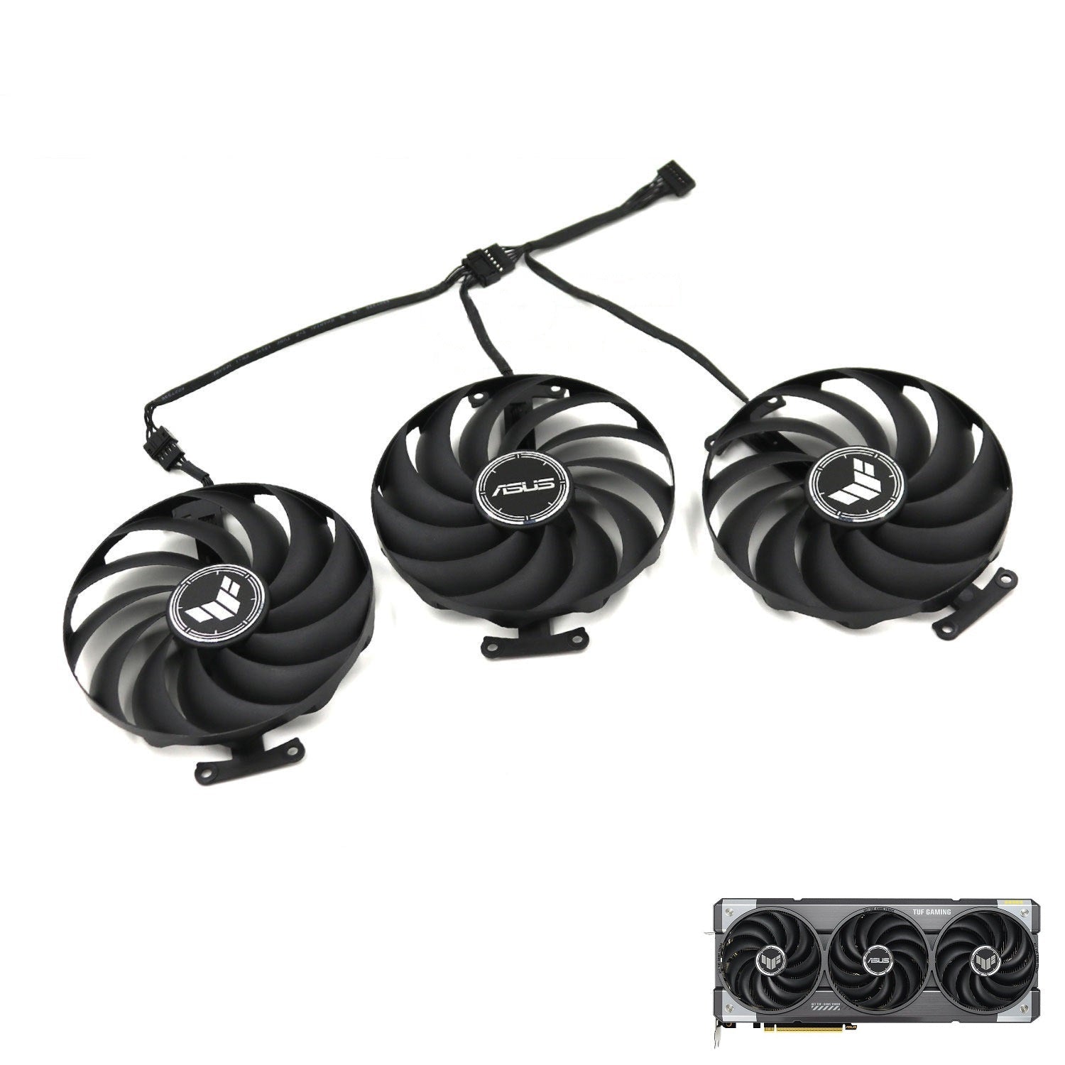 ASUS TUF Gaming GeForce RTX 5070, 5070 Ti GDDR7 GPU Fan Replacement