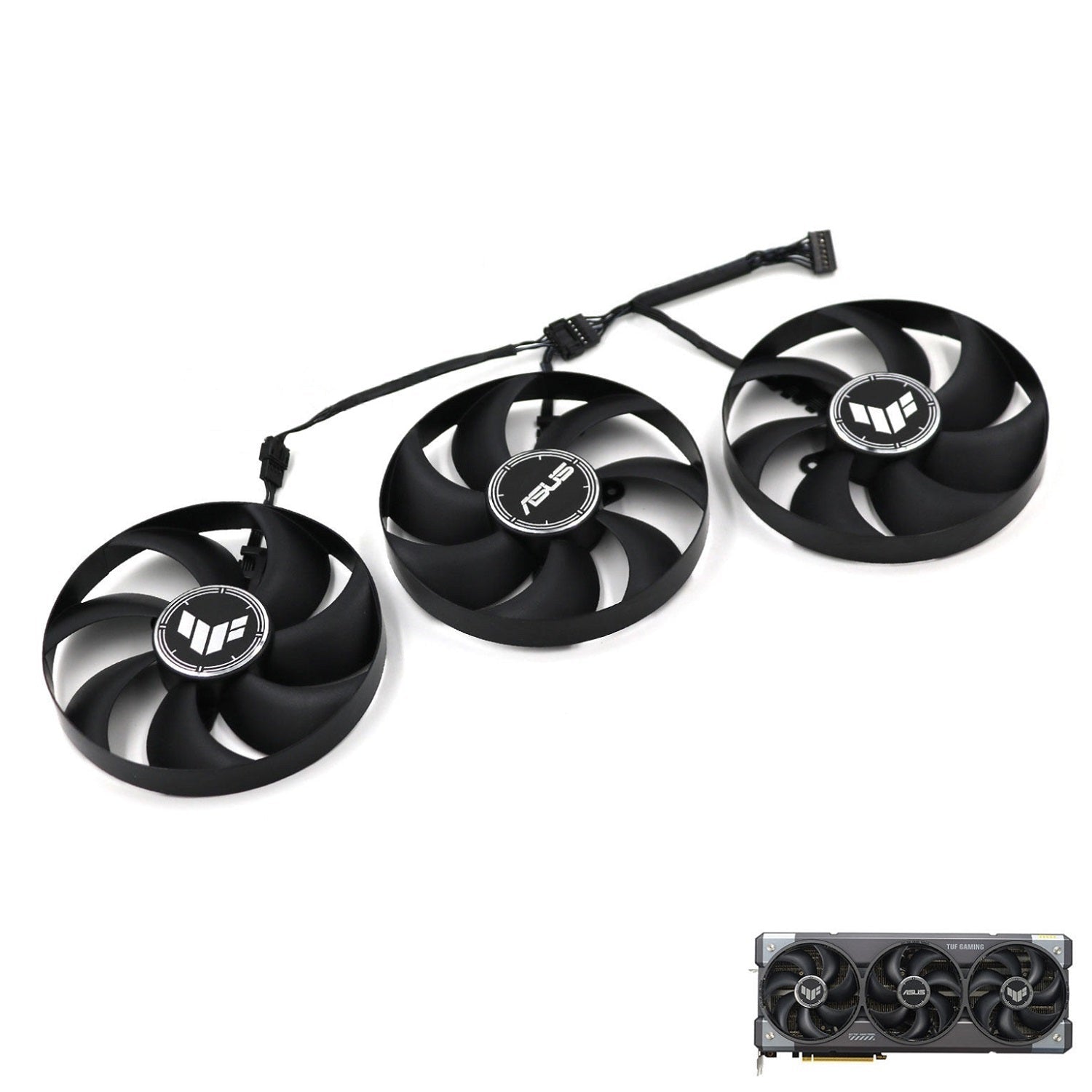 ASUS TUF Gaming GeForce RTX 5080, 5090 GDDR7 GPU Fan Replacement