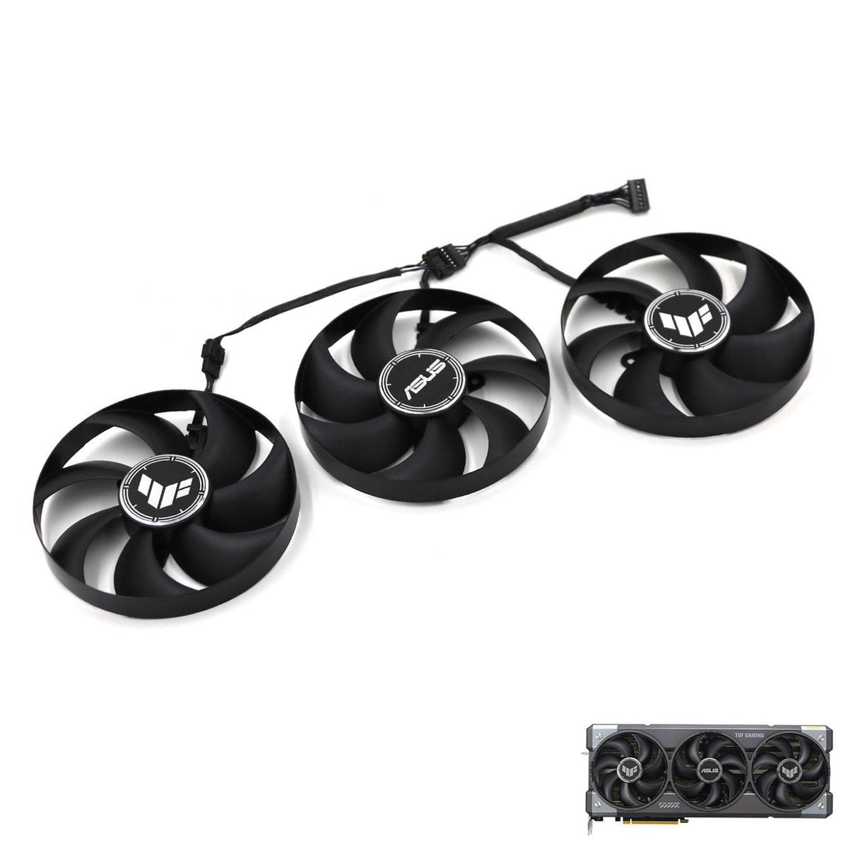 ASUS TUF Gaming GeForce RTX 5080, 5090 GDDR7 GPU Fan Replacement