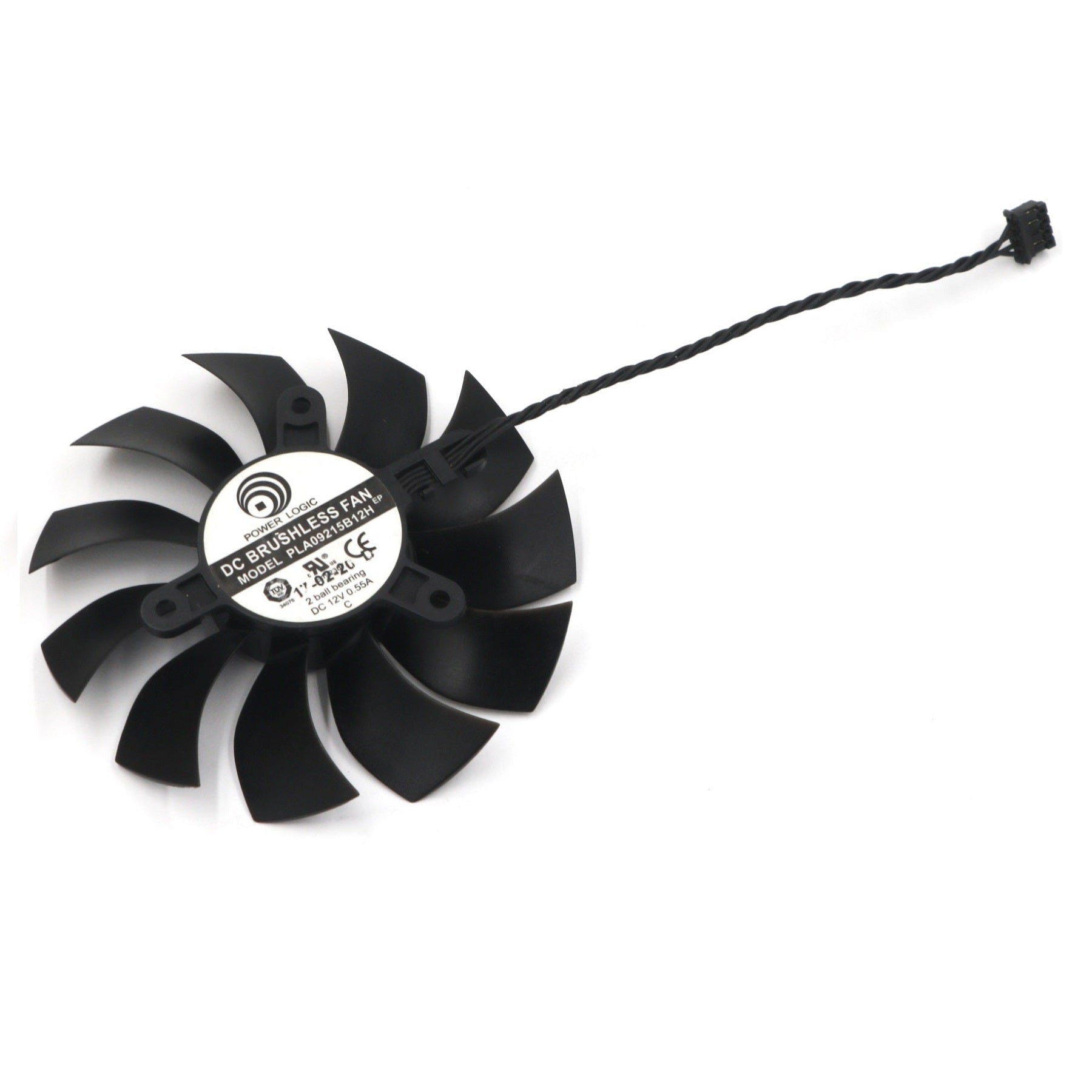 EVGA GeForce GTX 1070 SC2, 1080 SC2 GAMING Fan Replacement Model: PLA09215B12H