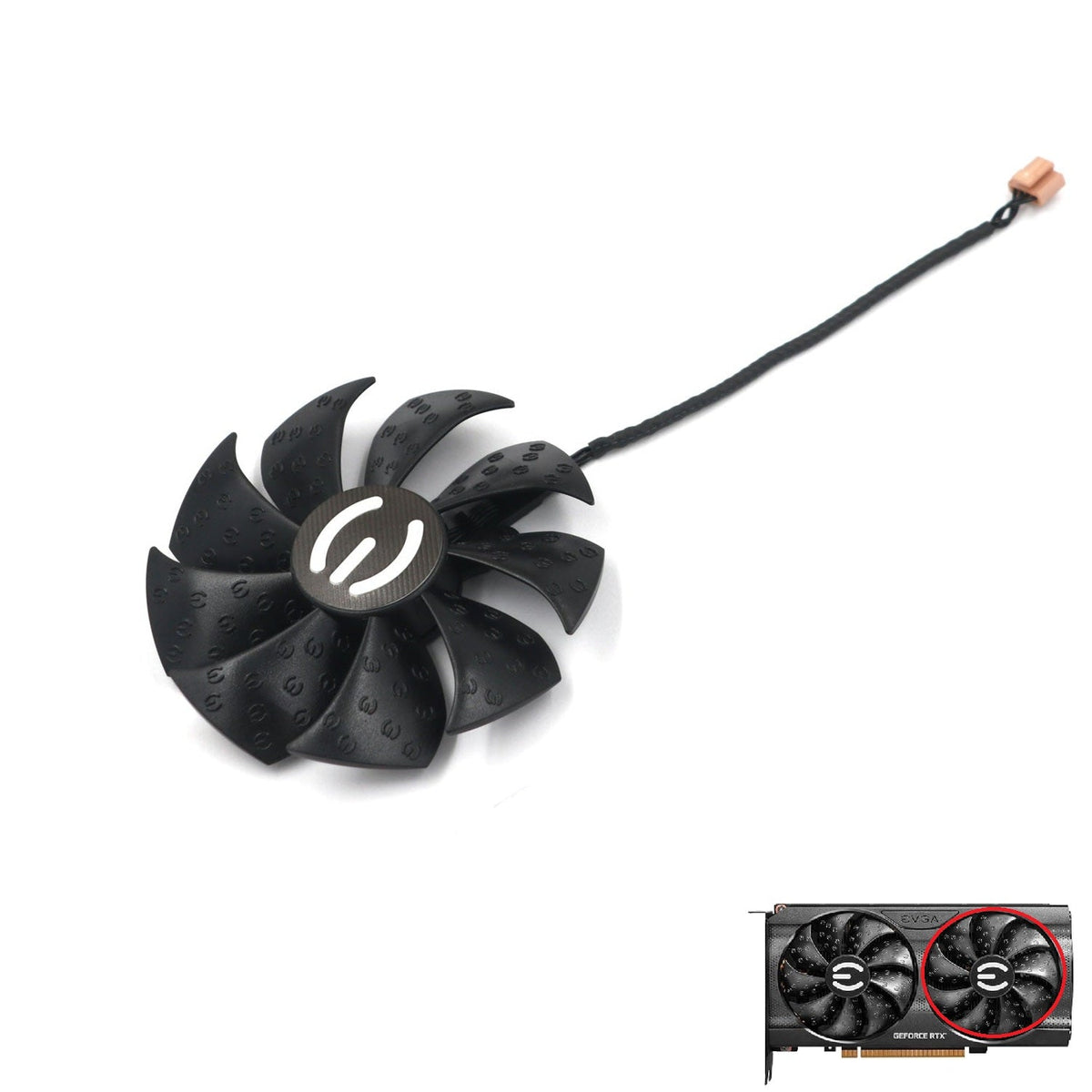 EVGA GeForce RTX 3050, 3060 & 3060 Ti XC GAMING Fan Replacement