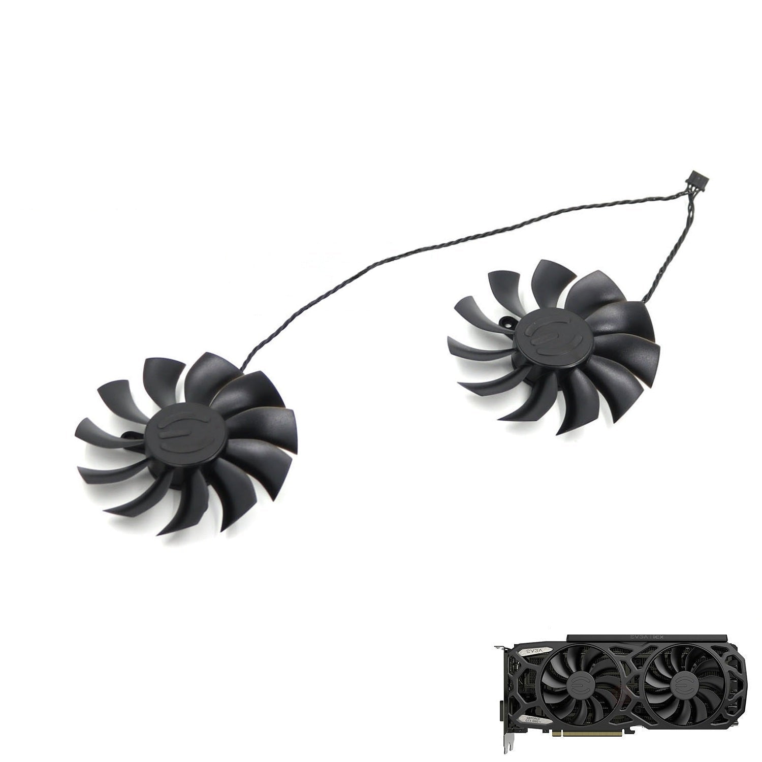 EVGA GTX 1080 Ti SC Fan Replacement Model: PLA09215B12H