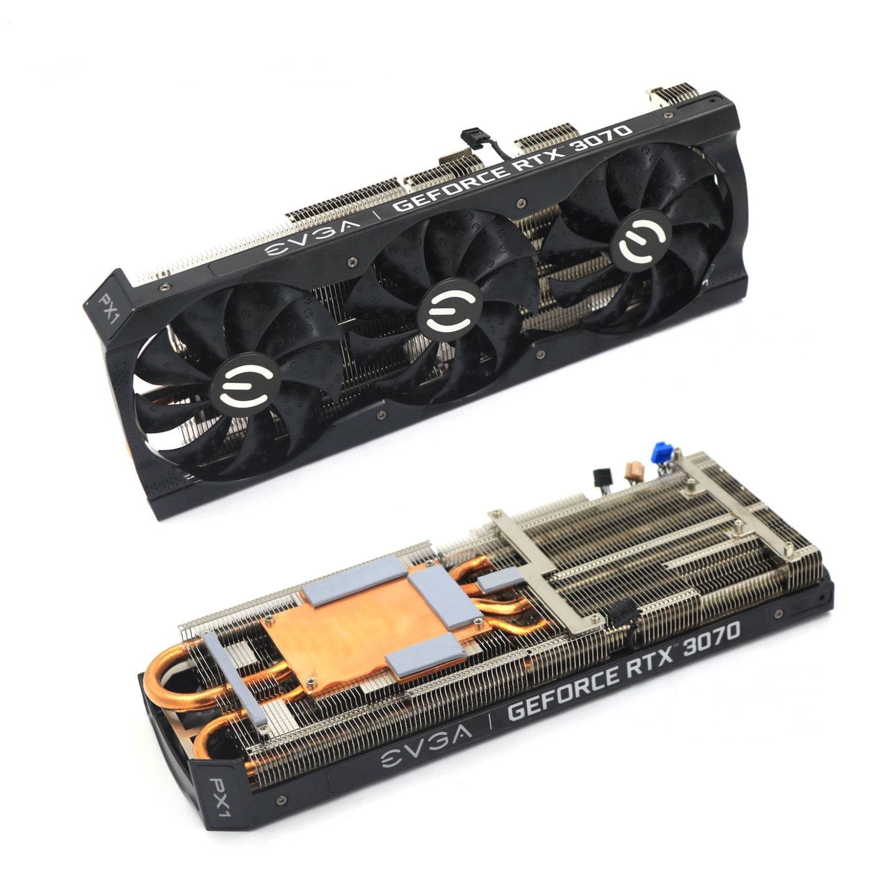 EVGA RTX 3070 / 3070 Ti / 3080 / 3080 Ti / 3090 XC3 Fan Replacement + Heatsink & Backplate