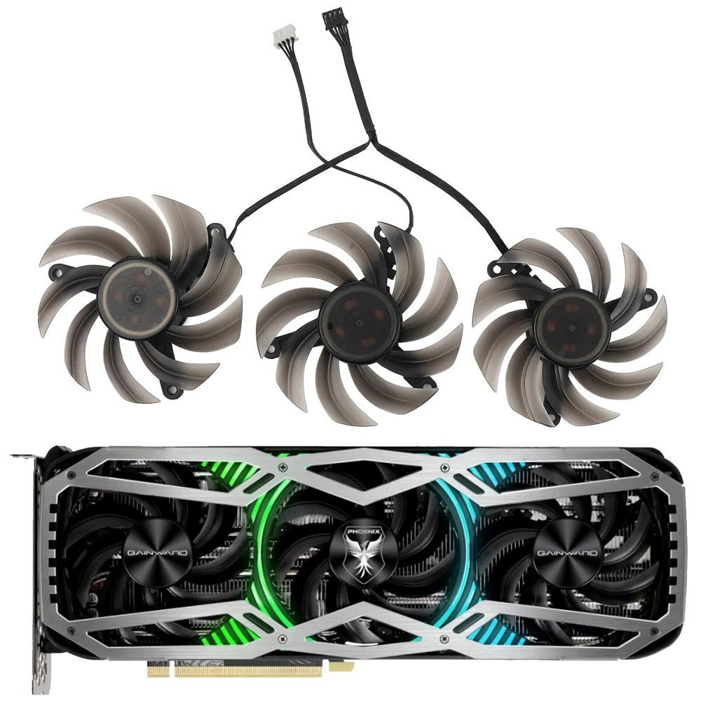Gainward GeForce RTX 3060Ti 3070 3070Ti 3080 3080Ti 3090 Phoenix Fan Replacement