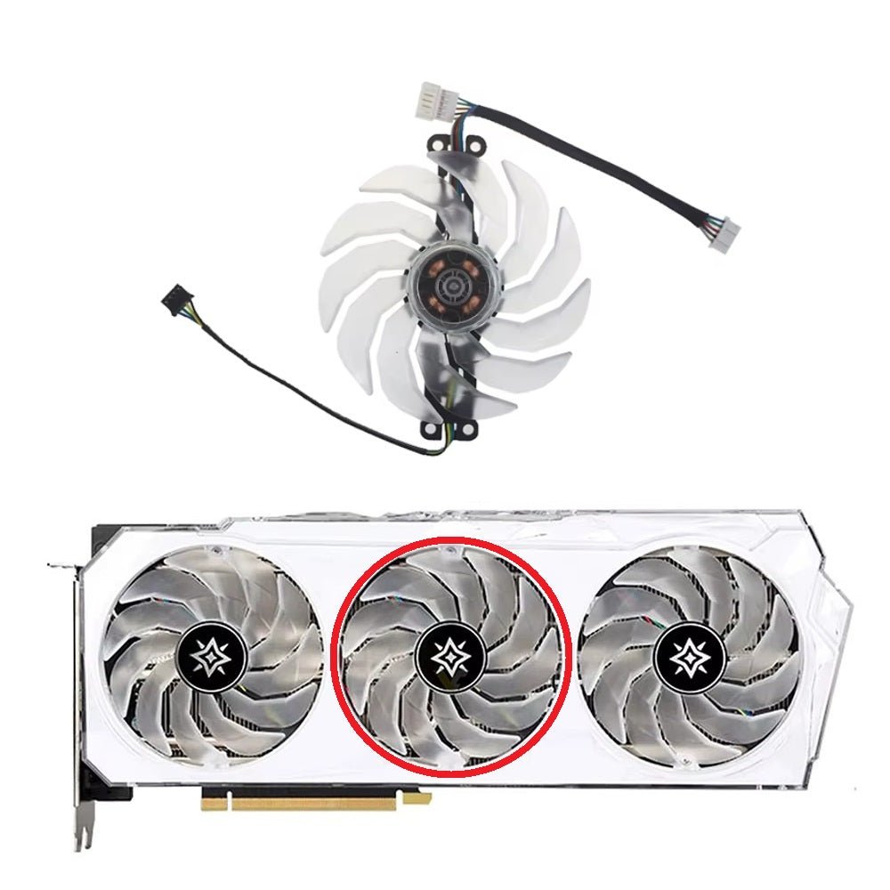 Rtx Computer Fan GALAX GeForce RTX 3070, 3070Ti BOOMSTAR GPU Fan Replacement