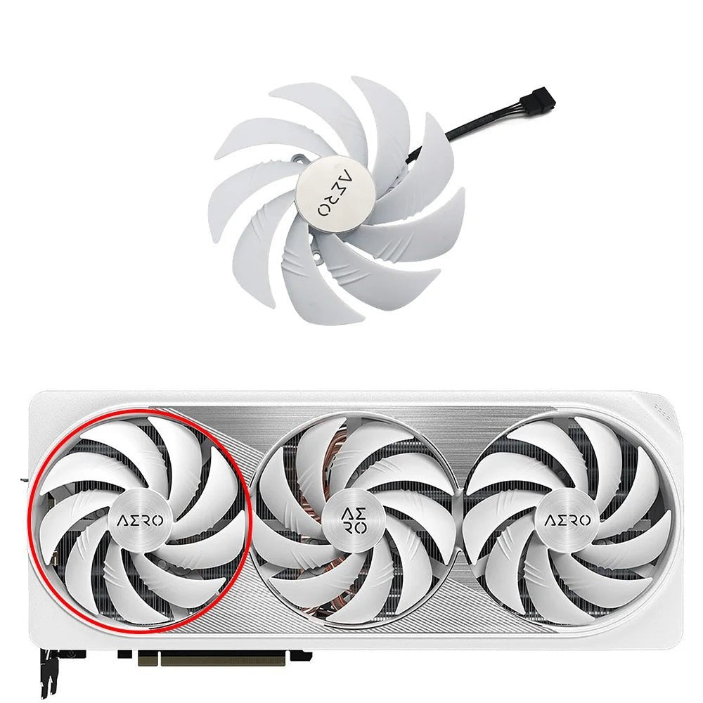 Rtx Rpm Fan GIGABYTE AERO GeForce RTX 4080, 4080 SUPER, 4090 GPU Fan Replacement