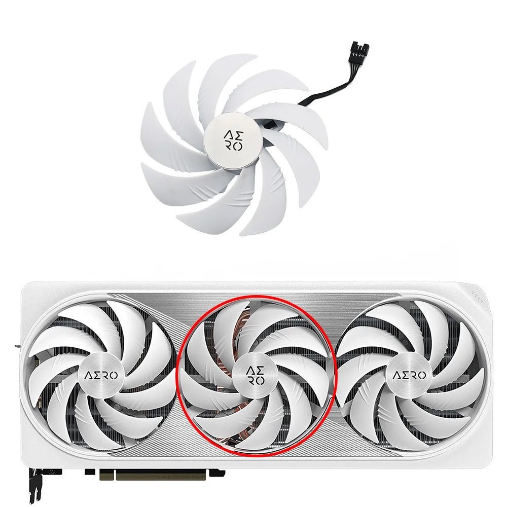 GIGABYTE AERO GeForce RTX 4080, 4080 SUPER, 4090 GPU Fan Replacement