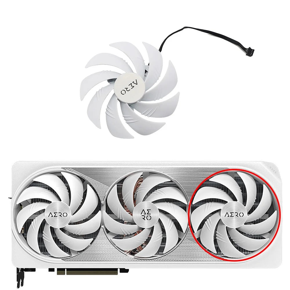 GIGABYTE AERO GeForce RTX 4080, 4080 SUPER, 4090 GPU Fan Replacement