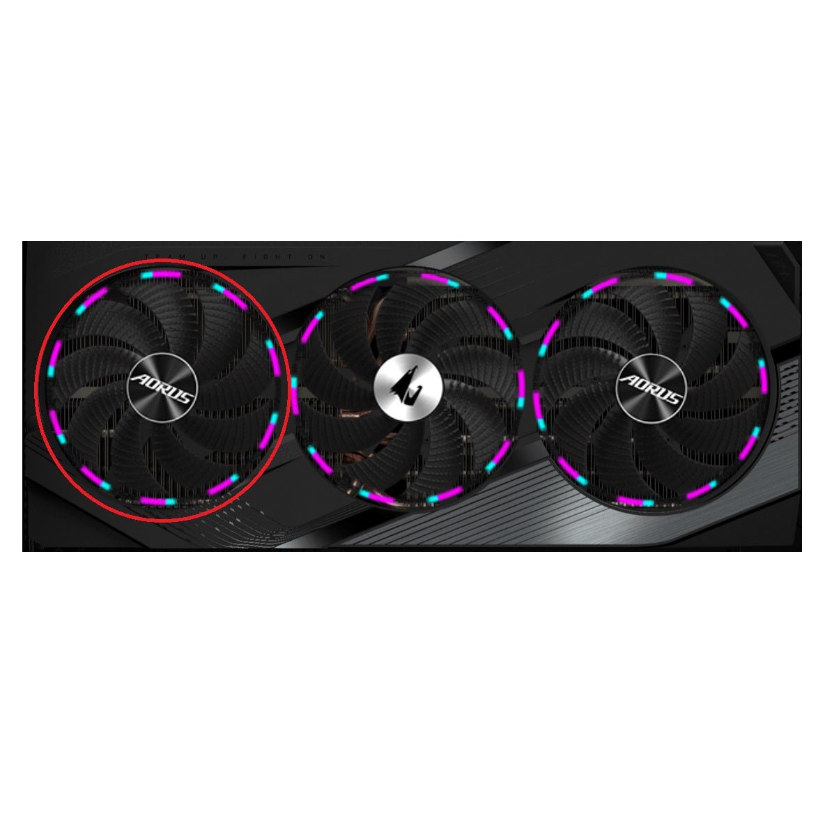 GIGABYTE AORUS GeForce RTX 4070 Ti ELITE 12G GPU Fan Replacement