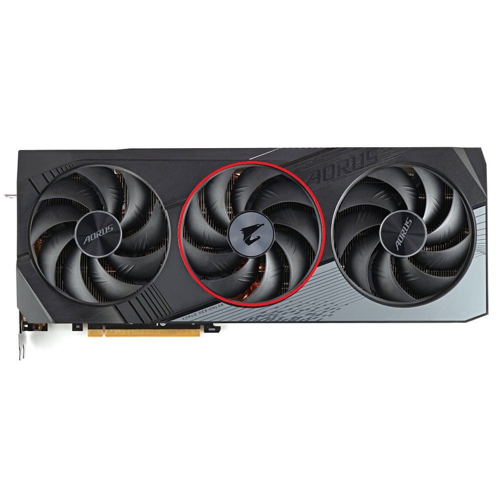 GIGABYTE AORUS Radeon RX 7900 XTX ELITE GPU Fan Replacement