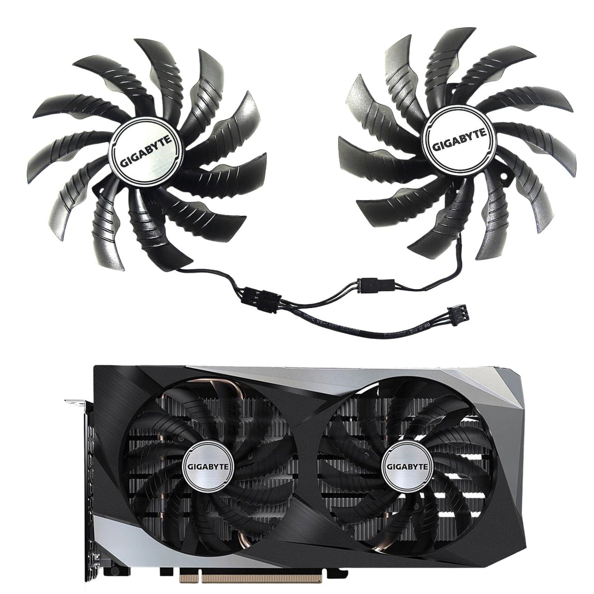 GIGABYTE GeForce RTX 3050 WINDFORCE GPU Fan Replacement