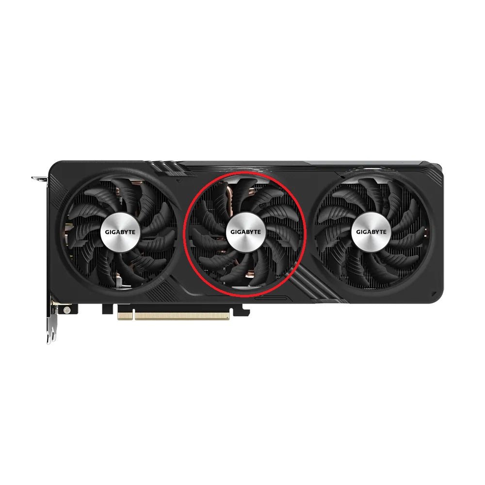 Gigabyte GeForce RTX 4060, 4060 Ti GAMING GPU Fan Replacement
