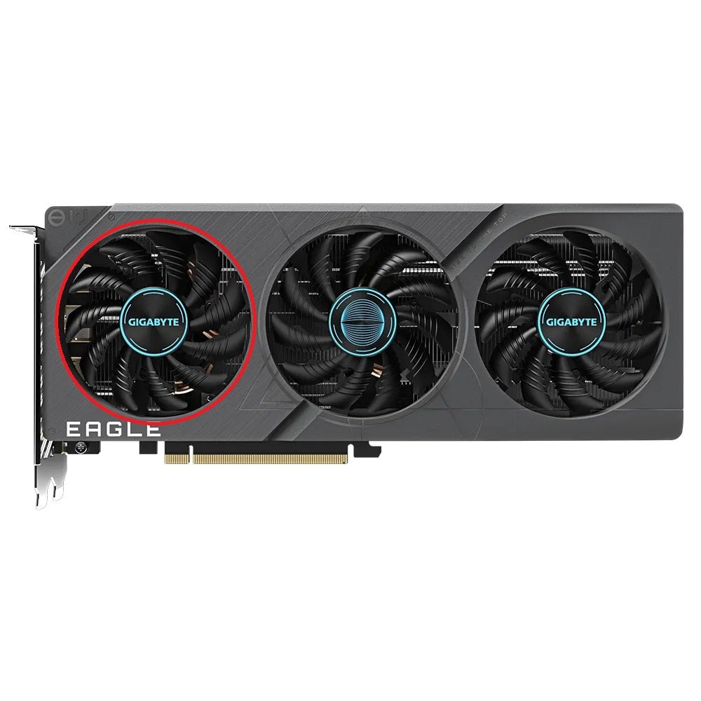 Gigabyte GeForce RTX 4060 Ti EAGLE OC GPU Fan Replacement