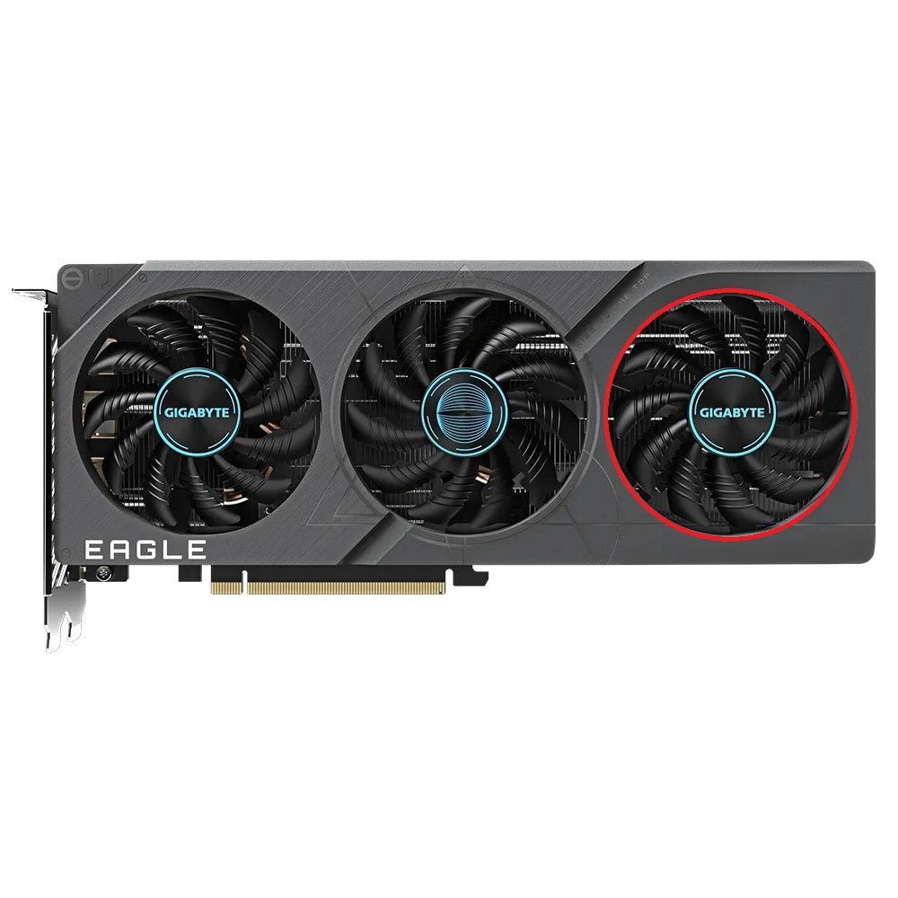Gigabyte GeForce RTX 4060 Ti EAGLE OC GPU Fan Replacement