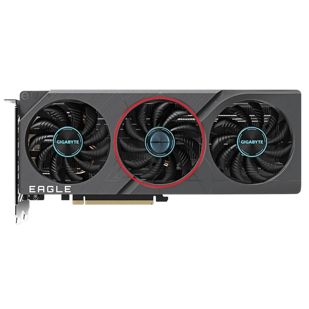 Gigabyte GeForce RTX 4060 Ti EAGLE OC GPU Fan Replacement
